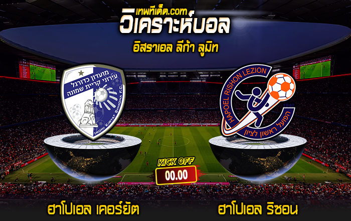 Preview Football 2024-2-1 ฮาโปเอล เคอร์ยัต vs ฮาโปเอล ริซอน