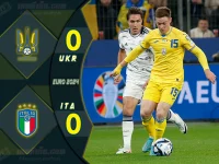 ไฮไลท์ฟุตบอลเทพทีเด็ด ยูโร 2024 ยูเครน 0-0 อิตาลี่