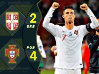 ไฮไลท์ฟุตบอล ยูโร 2020 รอบคัดเลือก เซอร์เบีย 2-4 โปรตุเกส