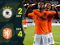ไฮไลท์ฟุตบอล ยูโร 2020 รอบคัดเลือก เยอรมนี 2-4 เนเธอร์แลนด์