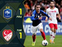 ไฮไลท์ฟุตบอล ยูโร 2020 รอบคัดเลือก ฝรั่งเศส 1-1 ตุรกี