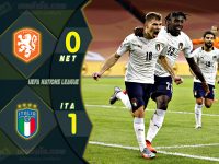 ไฮไลท์ฟุตบอล ยูฟ่า เนชั่นส์ ลีก เนเธอร์แลนด์ 0-1 อิตาลี่