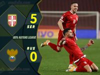 ไฮไลท์ฟุตบอลเทพทีเด็ด ยูฟ่า เนชั่นส์ลีก เซอร์เบีย 5-0 รัสเซีย