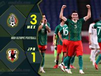 ไฮไลท์ฟุตบอลเทพทีเด็ด ฟุตบอลชาย โอลิมปิก ชิงเหรียญทองแดง ญี่ปุ่น (U23) 1-3 เม็กซิโก (U23)