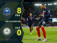 ไฮไลท์ฟุตบอลเทพทีเด็ด บอลโลก โซนยุโรป ฝรั่งเศส 8-0 คาซัคสถาน