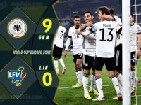 ไฮไลท์ฟุตบอลเทพทีเด็ด บอลโลก โซนยุโรป เยอรมนี 9-0 ลิกเตนสไตน์
