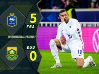 ไฮไลท์ฟุตบอลเทพทีเด็ดเมื่อคืน กระชับมิตรทีมชาติ ฝรั่งเศส 5-0 แอฟริกาใต้