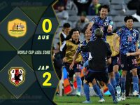 ไฮไลท์ฟุตบอลเทพทีเด็ดเมื่อคืน บอลโลก รอบคัดเลือกโซนเอเชีย ออสเตรเลีย 0-2 ญี่ปุ่น