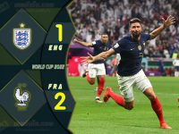 ไฮไลท์ฟุตบอลเทพทีเด็ดเมื่อคืน บอลโลก 2022 อังกฤษ 1-2 ฝรั่งเศส