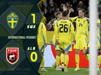 Highlight กระชับมิตรทีมชาติ สวีเดน 1-0 แอลเบเนีย